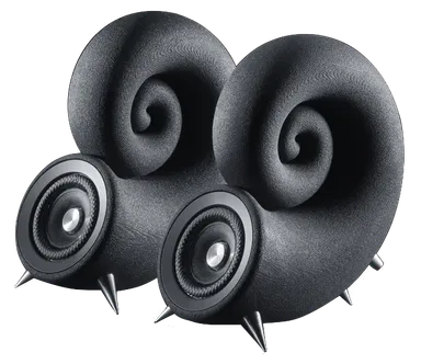 Spirulaサテライトスピーカー(漆黒色)2