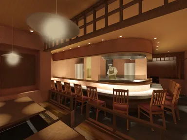 2階カウンター・南の間1