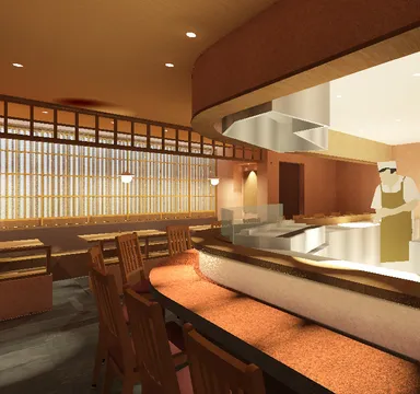 2階カウンター・南の間2