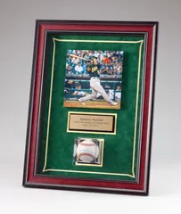 日米通算500本塁打達成記念 豪華展示額入り『松井秀喜 直筆サイン  