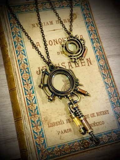 歯車や配管など蒸気満タンなスチームパンク作品