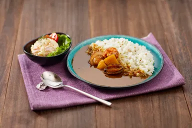 千草_素材が際立つ海鮮カレー