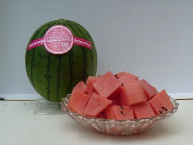 タネごと食べられる小玉スイカ「ピノ・ガール」