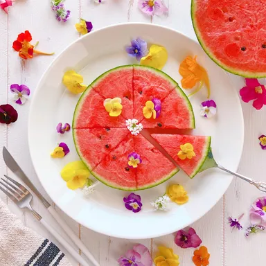 @yoshimayu_さんのスイカピザ