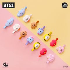 BT21前髪クリップ、スティッキールはさみ、アクションペン　新商品が続々登場！