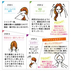 ハーバルアロマ クリームバス HOW TO USE