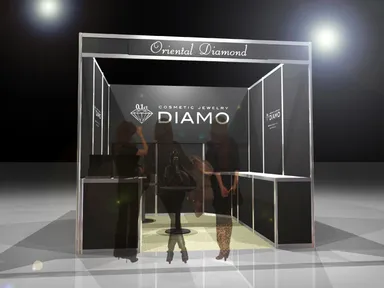 『DIAMO』出展ブース