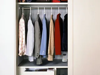 クローゼットでの使用写真