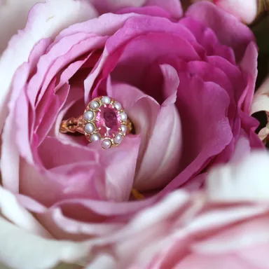 Melisande＜天然ルビー＞