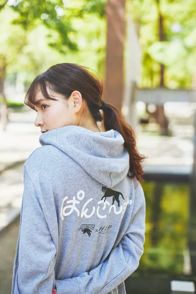 パーカー着用２