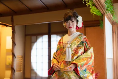 館内でのショット