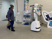 CIJのAIロボット「AYUDA」感染症対策を考慮した実証実験を藤沢市役所にて実施