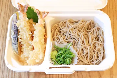 テイクアウト限定　海老天蕎麦