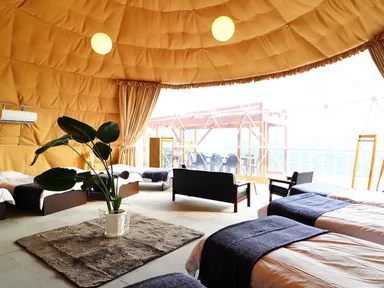 グランピング内装