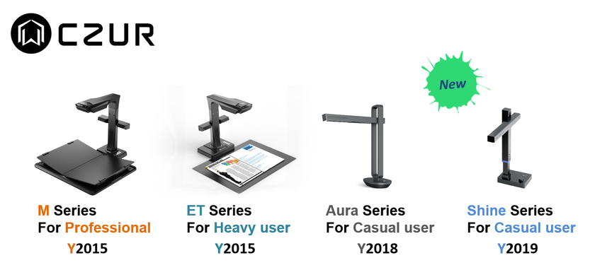 誰でも簡単1秒でデジタル化 デスクライト型次世代ポータブルスキャナー Czur Shine シーザー シャイン Czur Tech Co Ltdのプレスリリース