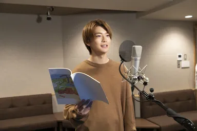 高橋文哉　アフレコ風景