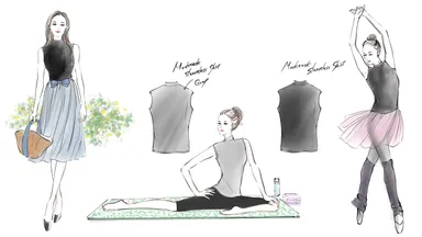 “バレリーナ”シリーズ　イラスト