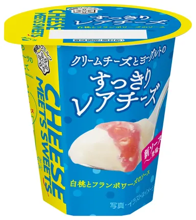 『CHEESE MEETS SWEETS すっきりレアチーズ』（110g）