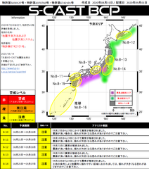 防災月間につき、地震予測情報「S-CAST」の無償お試し配信を開始　～新型コロナ流行中の巨大地震から命を守る防災対策～