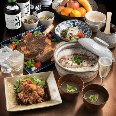 『Makuake』限定 土鍋ごはんフルコースの例