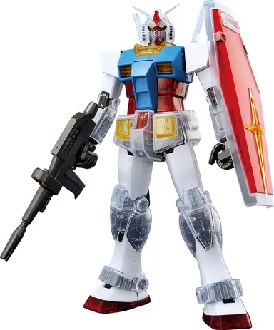 ラストワン賞：マスターグレード RX‐78‐2 ガンダムVer.2.0 ソリッドクリアリバース