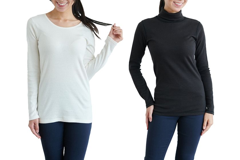 ベルメゾン　「Hotcott (R)」
綿100%・吸湿発熱機能付きあったかインナー

徹底的に肌あたりにこだわった
敏感肌さん向けあったかインナー新登場！
9月25日発売開始

～販売10年目を記念したプリント柄付きインナーも～