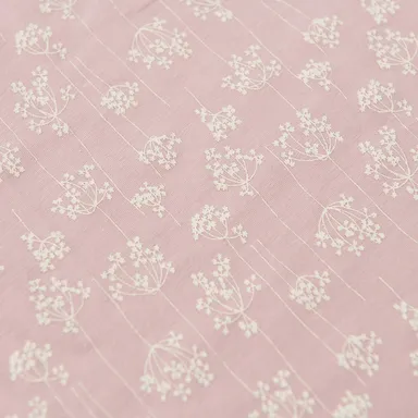 スモーキーピンク（花柄）