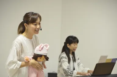 協会主催の「ふれあいサークル」2