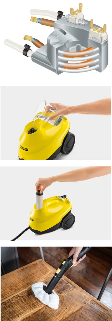 家庭用スチームクリーナー『SC 3 EasyFix』 『SC 3 EasyFix プレミアム 家庭用スチームクリーナー『SC 3 EasyFix』 『SC 3 EasyFix プレミアム