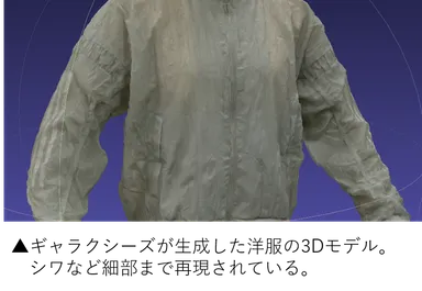 洋服の3Dモデル