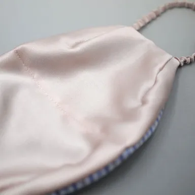 カシミヤ＆シルクマスク　ワイヤー