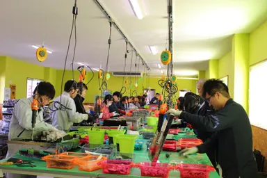 ウェルメント作業風景(2)