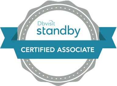 「Dbvisit Standby Certified Associate」ロゴマーク