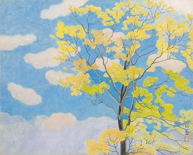 小野竹喬　《秋》　1957年　リベラ株式会社蔵