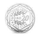 20ユーロ銀貨 裏面