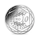 10ユーロ銀貨 裏面