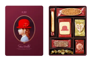 赤い帽子パープル