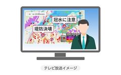 中京テレビの災害報道と「Yahoo!防災速報」が連携　～「災害マップ」に災害情報を投稿・テレビ放送に活用～