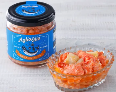 紅鮭のアーリオ・オーリオ