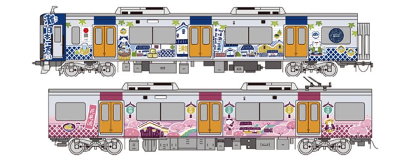 ★日本遺産に認定された「灘五郷」をPR★
10月13日（火）からラッピングトレイン「Go!Go!灘五郷!」
第2弾の運行を開始！
～デザインを一新し、日本一の酒どころ「灘五郷」を盛り上げていきます～