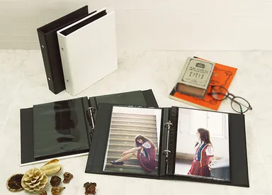 リング式高透明アルバム 全体写真