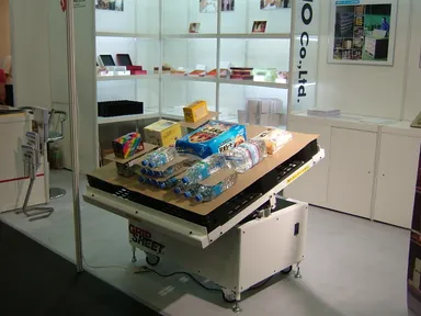 グリップシート展示風景