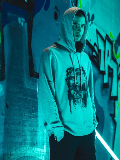 CoD:WZ ゴーストグレープルオーバーパーカー