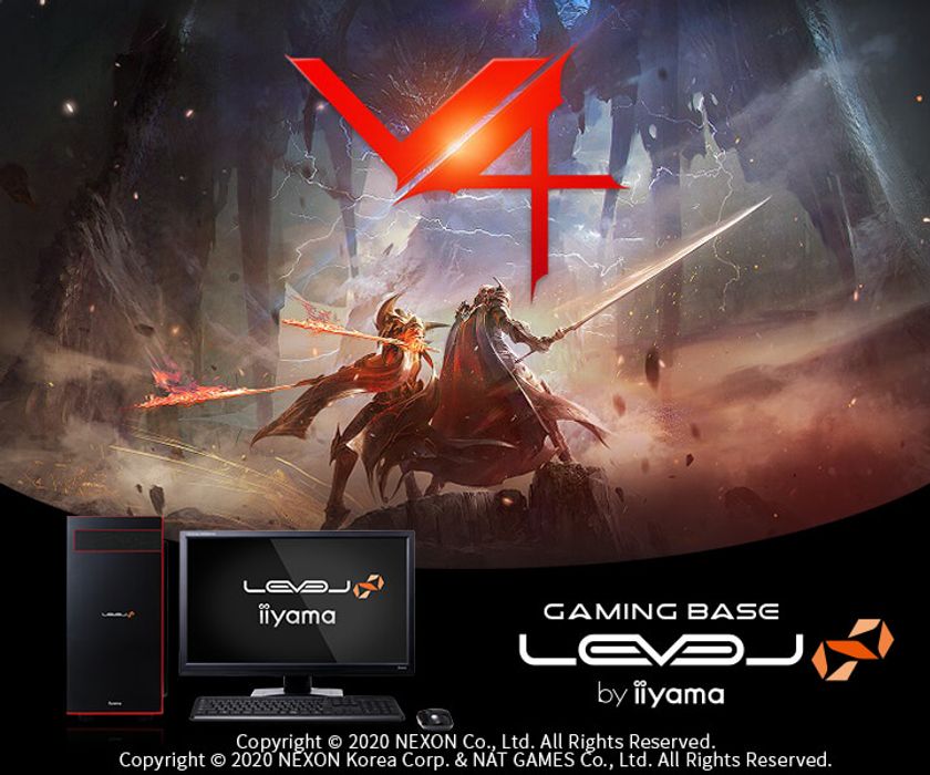 iiyama PC「LEVEL∞（レベル インフィニティ）」より、
第3世代 AMD Ryzen(TM) プロセッサー 搭載
『V4推奨パソコン』を発売