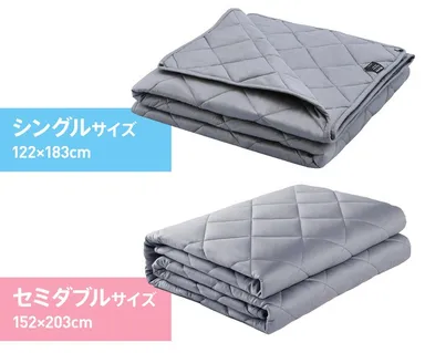 シングルサイズとセミダブルサイズ