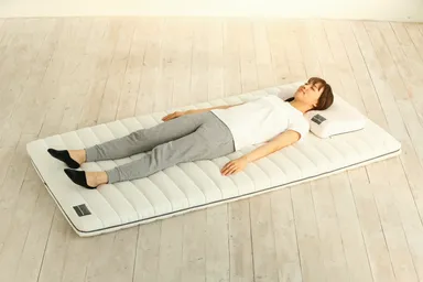 床や畳に直敷きでもOK