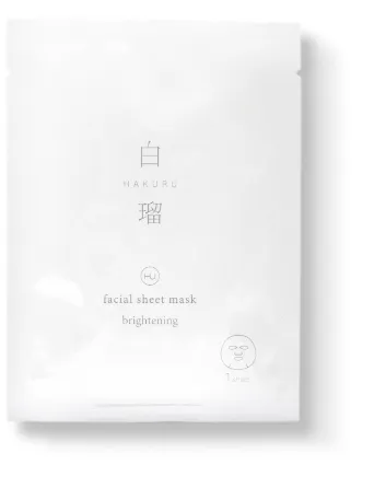 白瑠 HAKURU フェイシャルシートマスク
