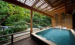 温泉客室露天風呂4