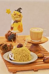 和栗でハロウィン！秋色に染まる「TAMAGOYAベーカリーカフェ」で旬を味わう！栗好きにはたまらない和栗スイーツ3種と秋の新作メニューが新登場！！！