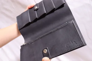 長財布内側(ブラック)